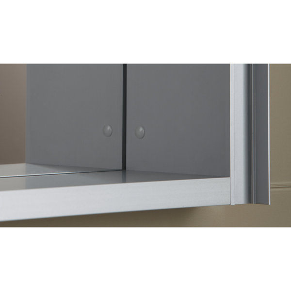 Robern Uplift Series Recessed Frameless Medicine with 6
